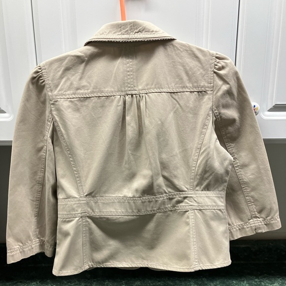 Loft Khaki 3/4 sleeve blazer - Picture 2 of 7